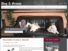 Tablet Screenshot of dogandgroom.com